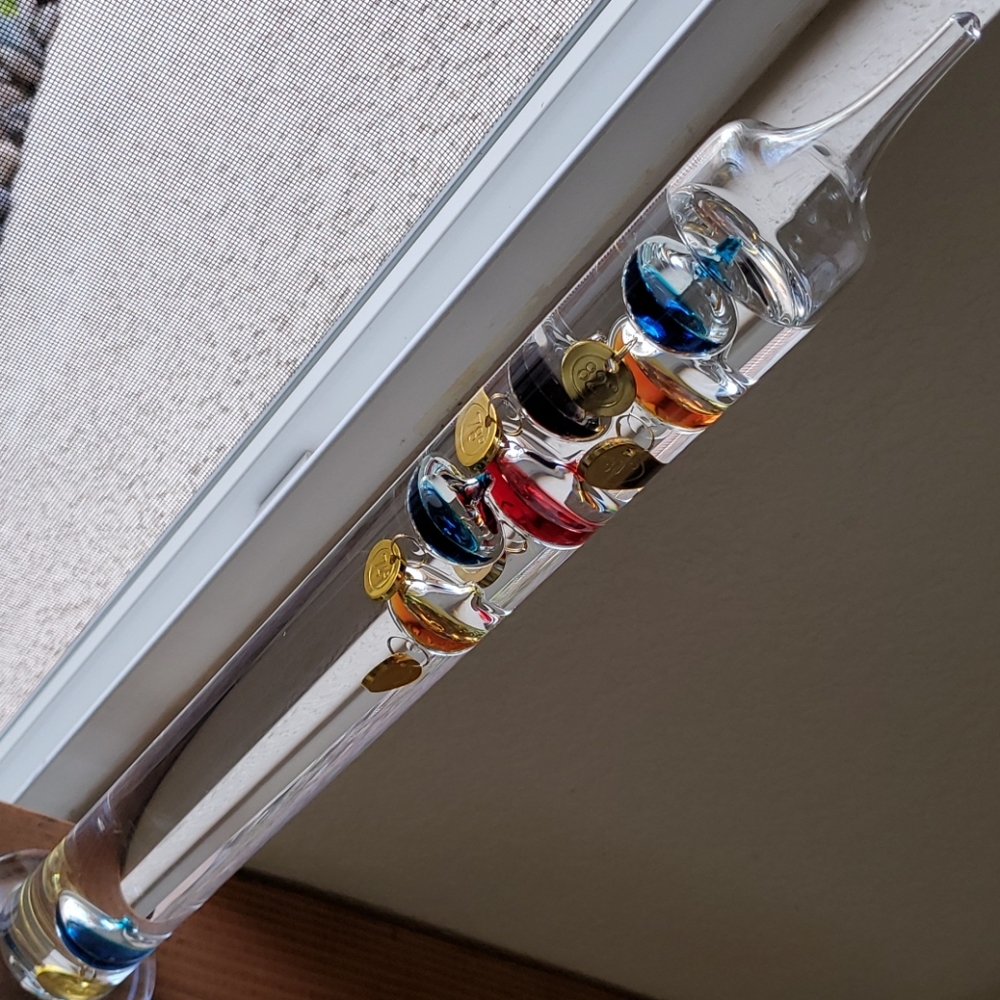 Vintage Galileo Thermometer